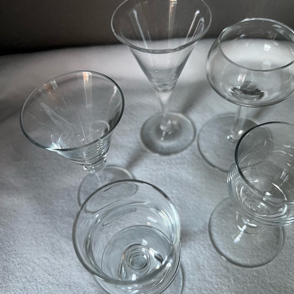 vintage Royal Bavarian Crystal cordial glasses. - Picture 8 of 12
